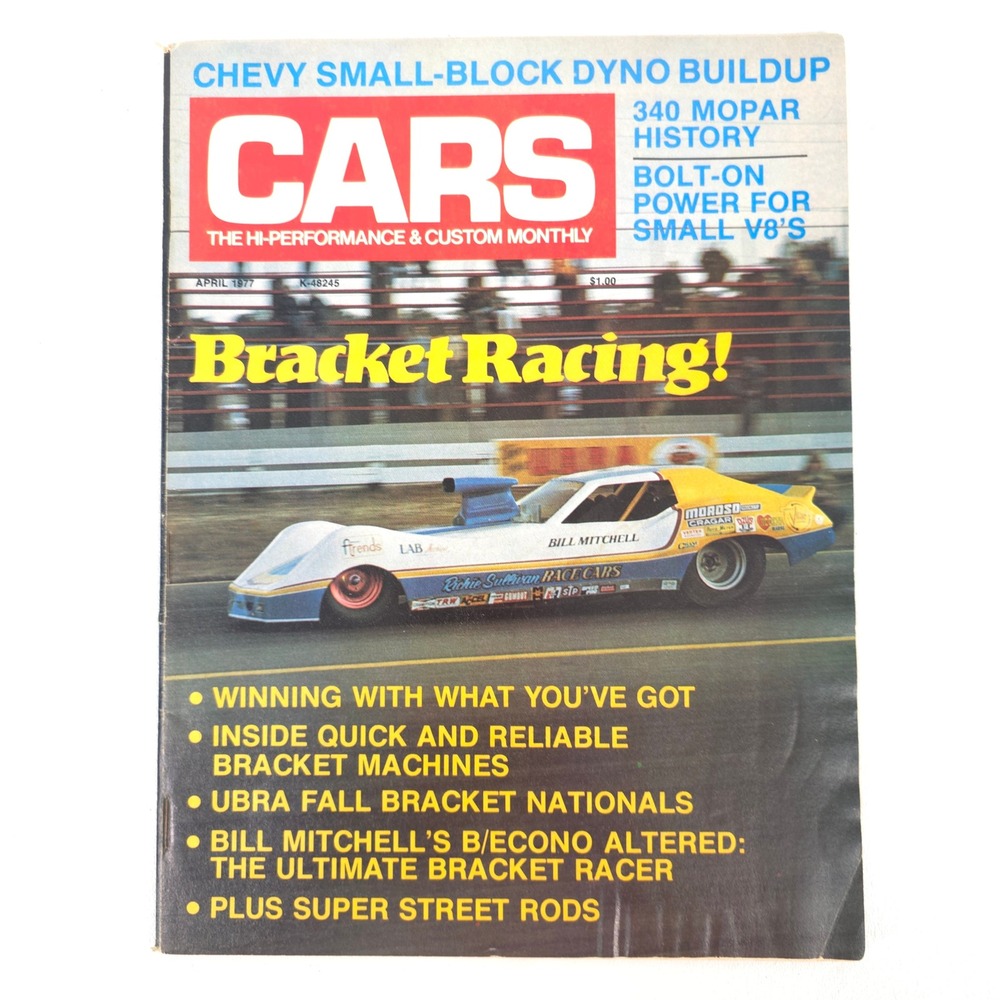 1970s CARS Magazine Lot 3 issues Hot Rod Racing Garage Art Vintage‎ NASCAR Promo - Picture 4 of 7